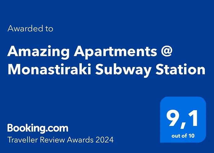 Amazing Apartments @ Monastiraki Subway Station